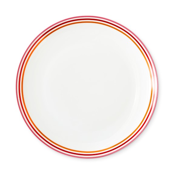 Flour Shop Rainbow Dinner Plates, Set of 4