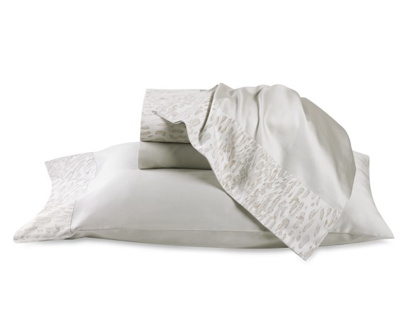 Cheetah Jacquard Sheet Set, King, Natural
