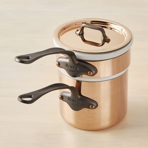 Mauviel M150c Copper Double Boiler 12 Cm Williams Sonoma