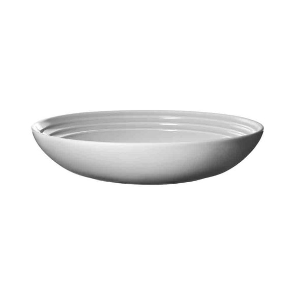 Le Creuset Pasta Bowls, Set of 4, White, 8 1/2