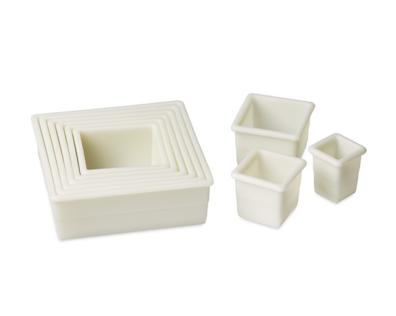 de Buyer Cookie Cutter Set, Square