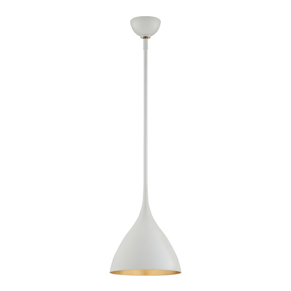 Agnes White Pendant, Small