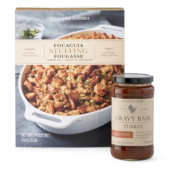 Classic Gravy & Focaccia Stuffing Mix Set