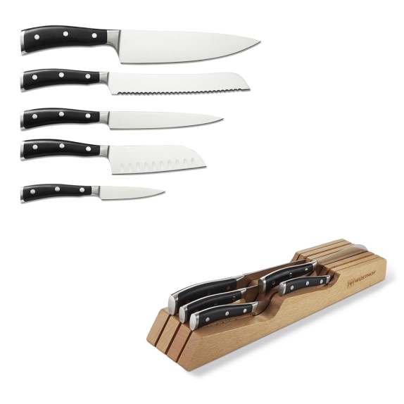 Wusthof Classic Ikon 6 Piece In Drawer Knife Set Williams Sonoma