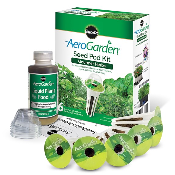 Aerogarden 6-Pod Gourmet Herbs Seed Kit
