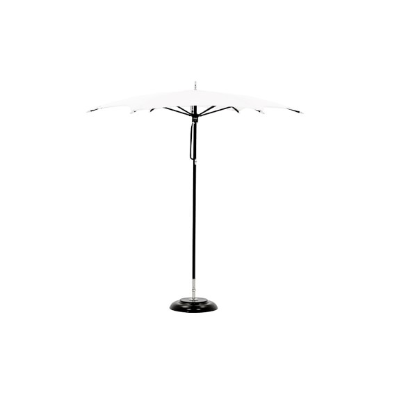 Performance Umbrella, Hexagonal, 8', Natural, Powder Coat