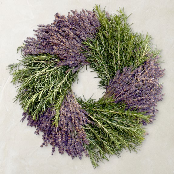 Rosemary & Lavender Wreath, 14”