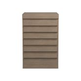 Navarro Base Cabinet with Drawers, Wine Storage, Solid Oak