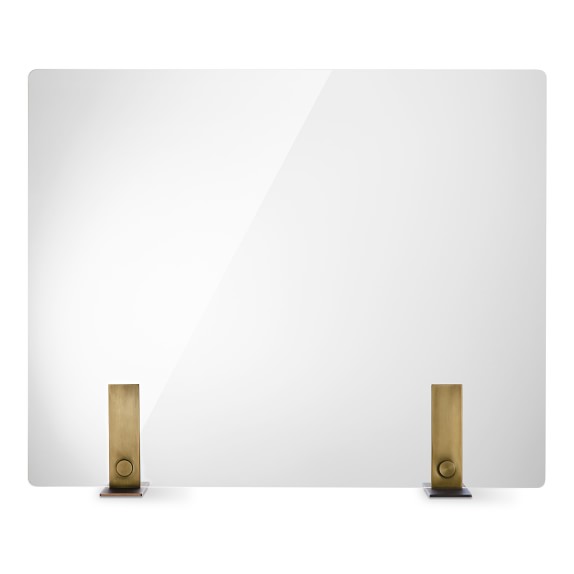 Jackson Brass Fireplace Screen Williams Sonoma