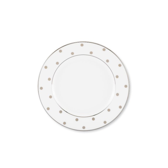 kate spade new york Larabee Road Platinum Bread & Butter Plate