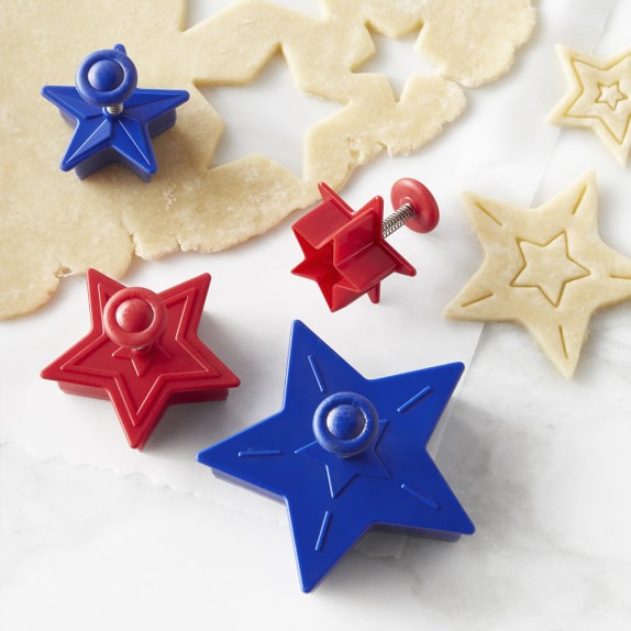 Williams Sonoma Star Pie Crust Cutters, Set of 4