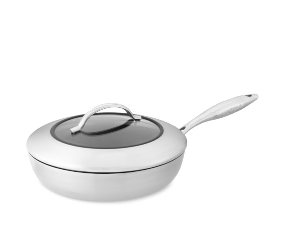 SCANPAN CTX Nonstick Sauté Pan with Lid, 2 1/2-Qt.