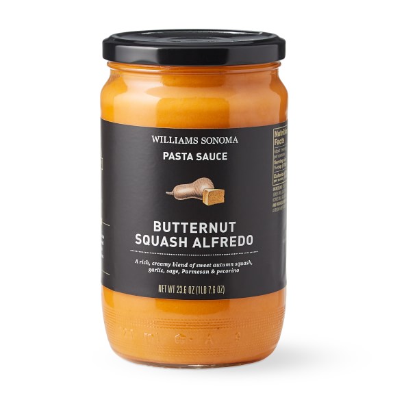 Williams Sonoma Butternut Squash Alfredo Pasta Sauce, Set of 2