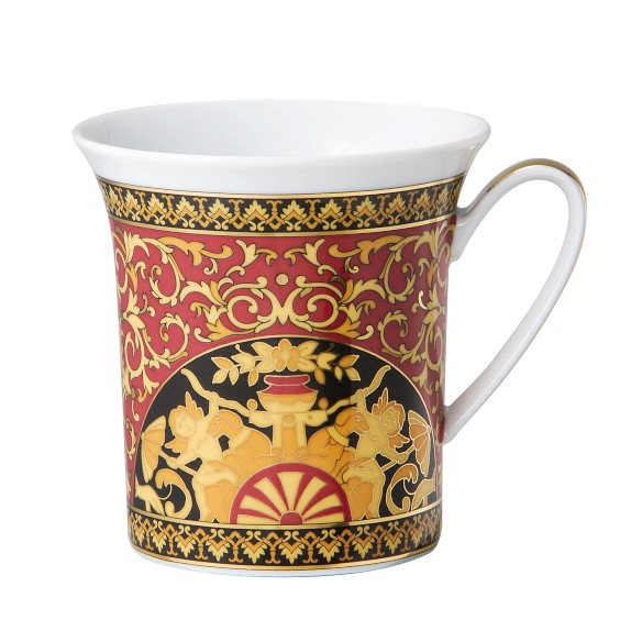 Versace Medusa Mug, Red