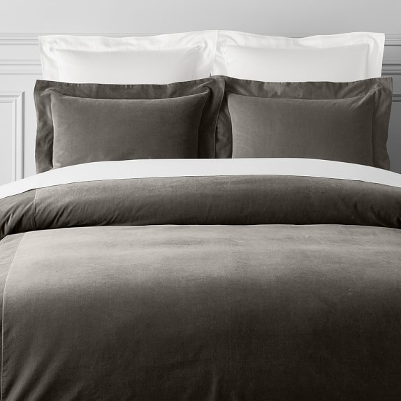 Classic Velvet Duvet Cover Shams Williams Sonoma