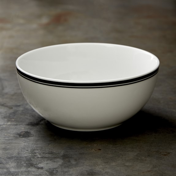 Williams Sonoma Open Kitchen Bistro Cereal Bowl, Each, Black