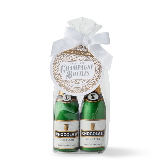 Williams Sonoma Chocolate Champagne Bottles