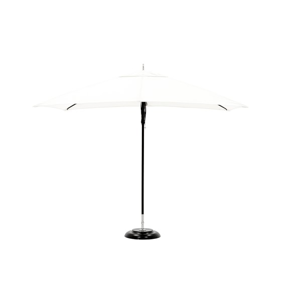 Performance Umbrella, Rectangle, 6' X 9', Natural, Powder Coat