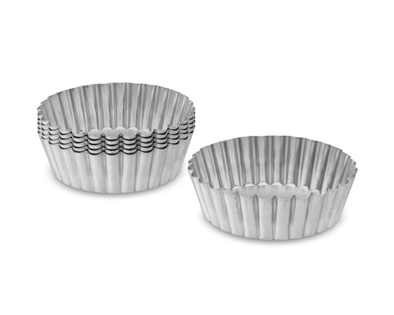 Gobel Traditional Finish Mini Round Tart Pans, 4