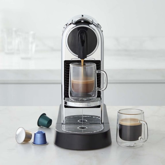 Nespresso CitiZ Espresso Machine by DeLonghi, Chrome