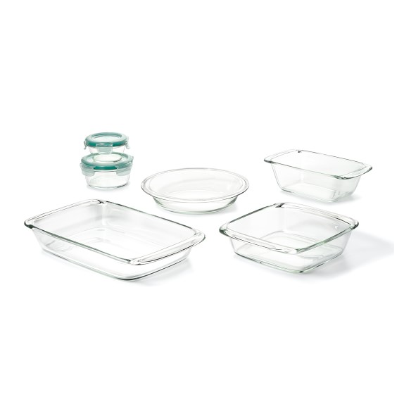 OXO Good Grips 8-Piece Glass Bake, Serve & Store Set