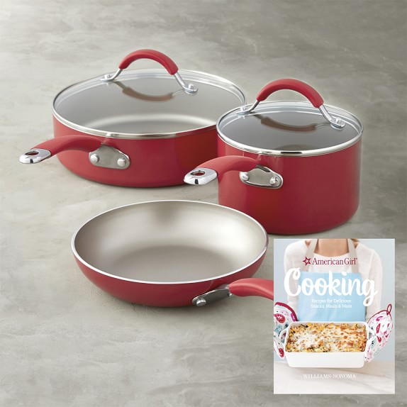 American Girl™ 5-Piece Cookware Set with Cookbook