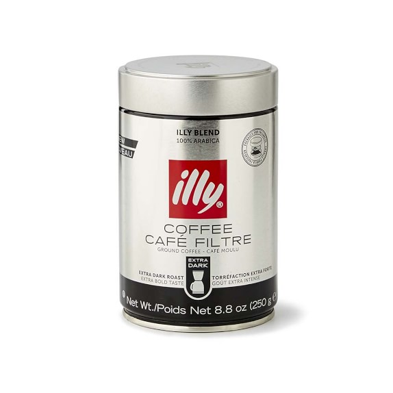 illy Ground Coffee, Extra Dark Roast