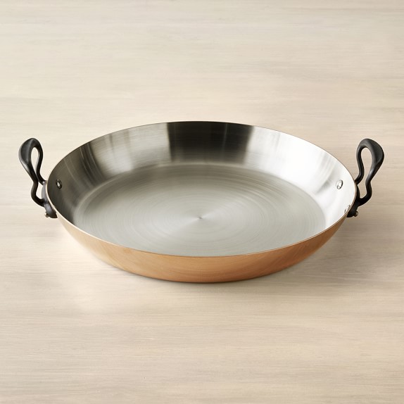 Mauviel M250C Copper Paella Pan Williams Sonoma