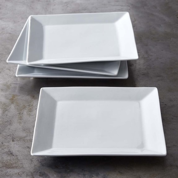 Open Kitchen by Williams Sonoma Square Dinner Plates, Set of 4