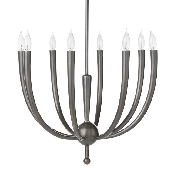 Horn Pendant, Large, Oil Rubbed Bronze