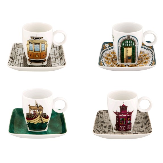 Vista Alegre Porto Espresso Cup Set