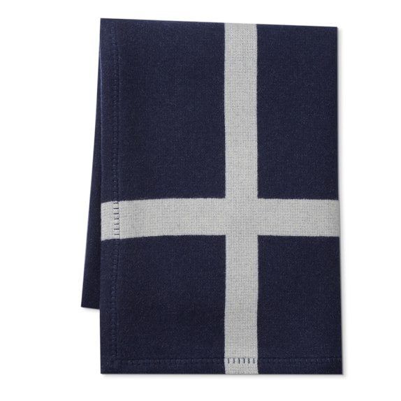 Cashmere & Wool Equestrian Throw, 50