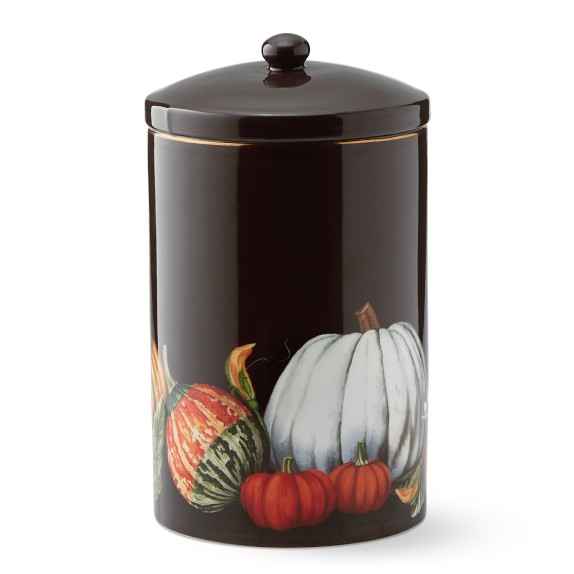 Harvest Pumpkin Kitchen Canisters Williams Sonoma