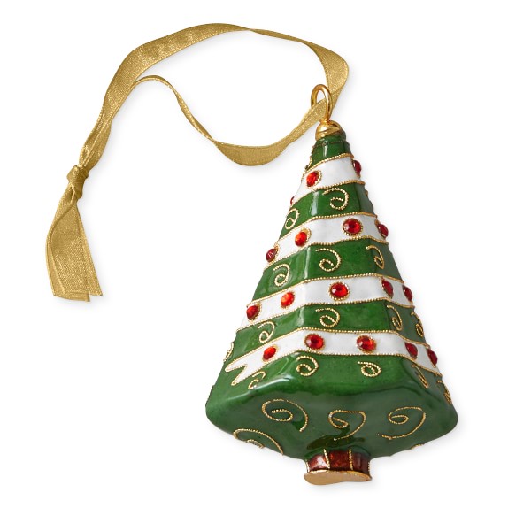 Cloisonne Ornament, Christmas Tree