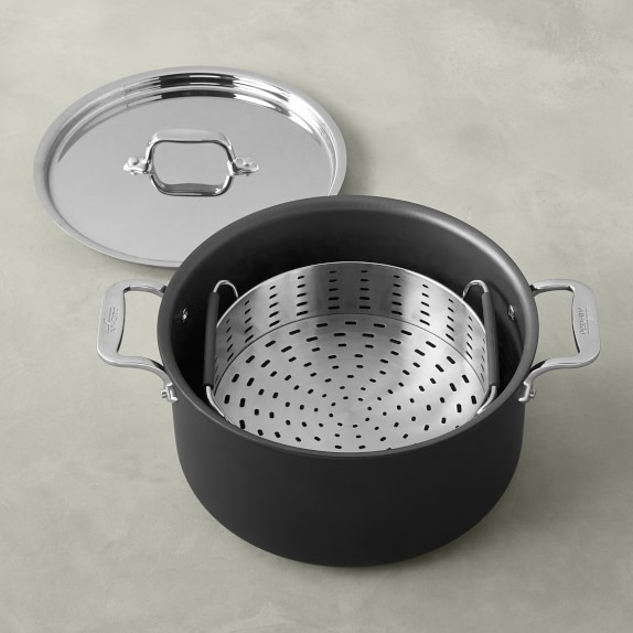 All-Clad NS1 Nonstick Induction Steamer Set, 6-Qt.