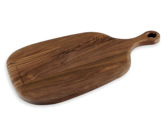 Williams Sonoma Cheese Board with Handle, Walnut