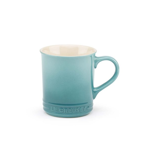 Le Creuset Mugs, Set of 4, Caribbean