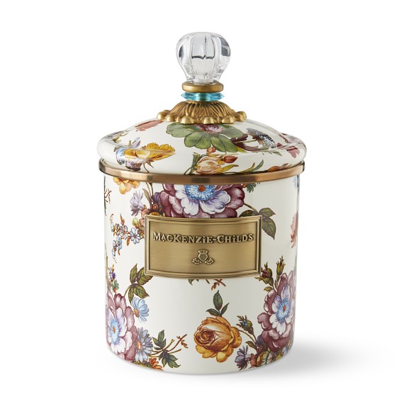 MacKenzie-Childs Flower Market Canister, Small