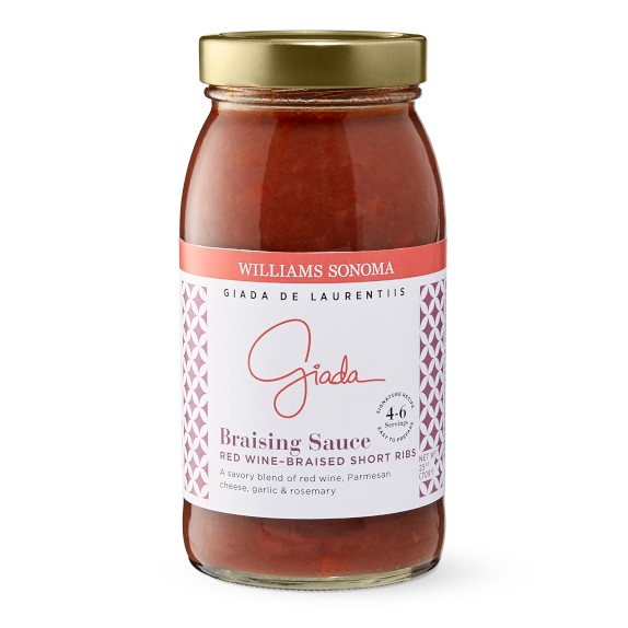 Giada De Laurentiis Red Wine Braised Short Ribs Braising Sauce
