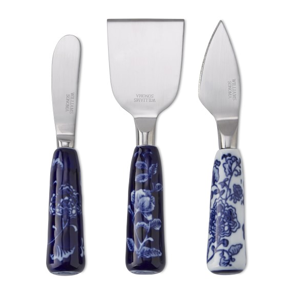 Ginger Jar Cheese Knives, Set of 3