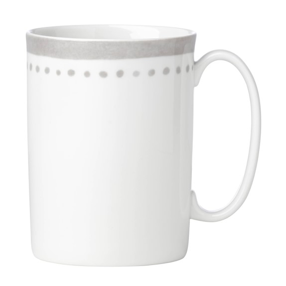 kate spade new york Charlotte Street East Mug, Grey