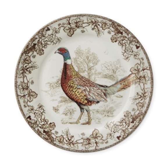 Plymouth Birds Dinner Plate, Each