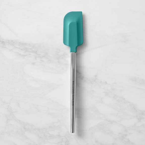 Williams Sonoma Stainless-Steel Silicone Spatula, Enamel Blue