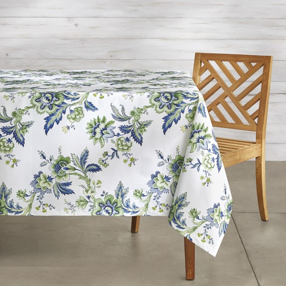 AERIN Fairfiled Oilcloth Outdoor Tablecloth