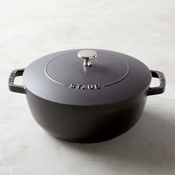 Staub Cast-Iron Essential French Oven, 3 3/4-Qt., Matte Black