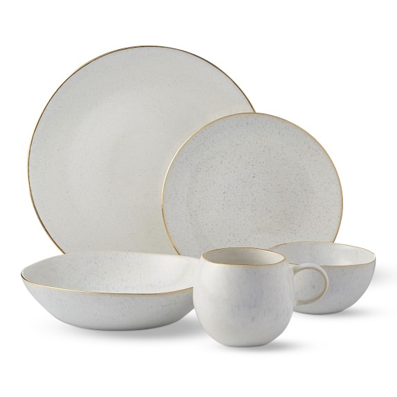 Drip Glaze 16 Piece Dinnerware Set Williams Sonoma