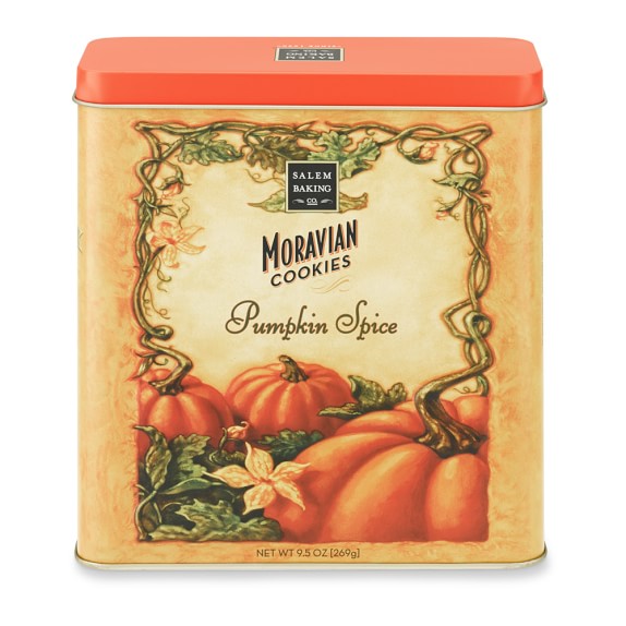 Pumpkin Spice Moravian Cookies
