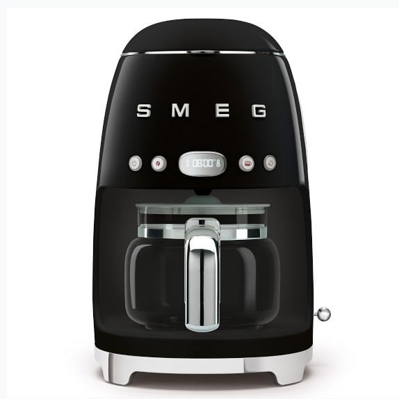 Smeg Drip Coffee Maker, Black