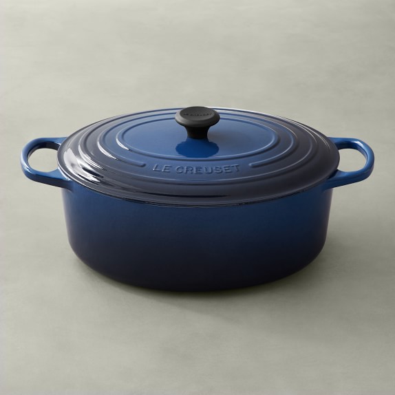 Le Creuset Signature Oval Dutch Oven, 9 1/2-Qt., Lapis