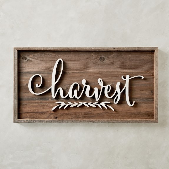 Fall Harvest Sign